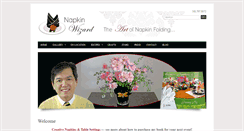 Desktop Screenshot of napkinwizard.com